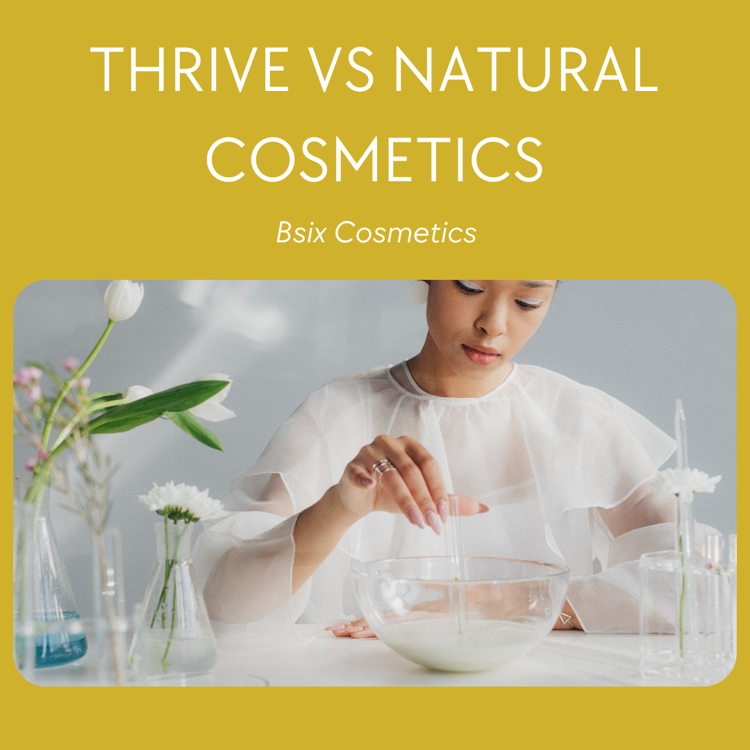 Thrive vs Traditional Cosmetics